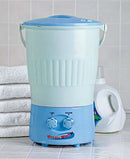 Nova Mini Máquina de Lavar - Bivolt 220v/110v - Com Desconto e Frete Grátis - Cor Azul + 1 Balde Extra