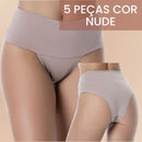 Kit 5 Calcinhas Shape Turbo e Zero Barriga